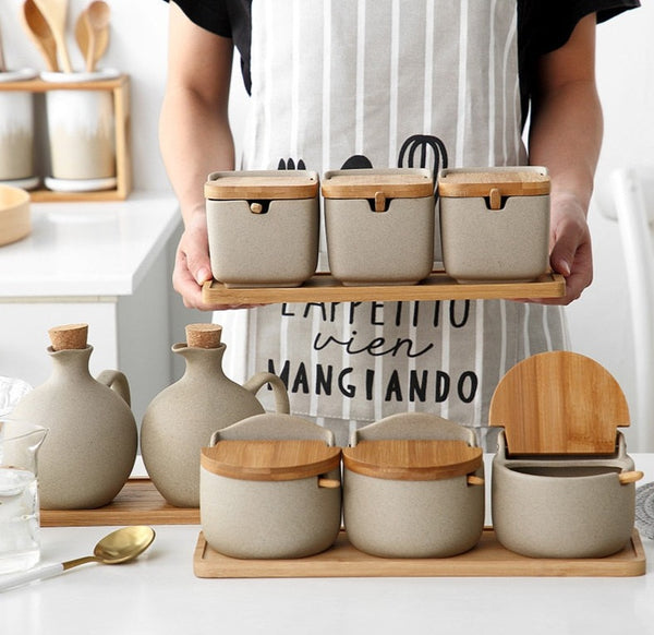 Modern Bohemian Kitchen Storage Containers