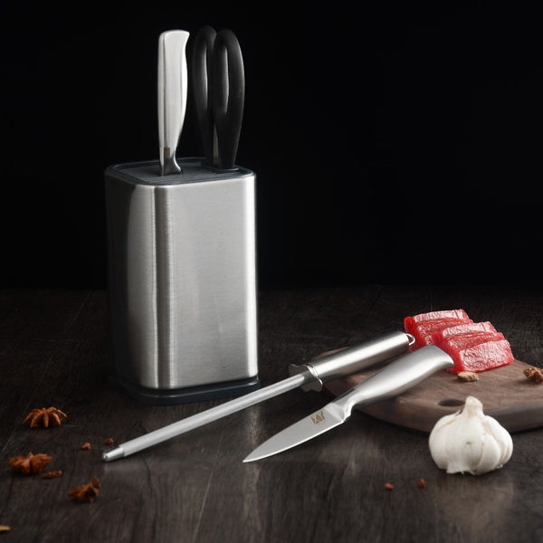 Modern Stainless Steel Knife Stand Holder